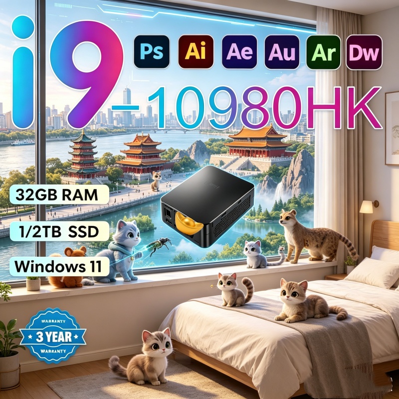 Pc Gaming I9 - 2026 Radiant Peregrine MINI PC Equipped