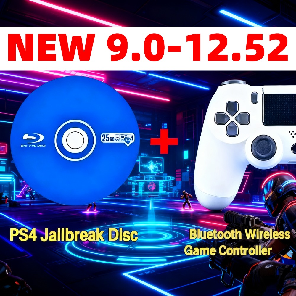 Joystick Pc Gaming - Wireless Game Controller for PS4/Slim/Pro Wireless