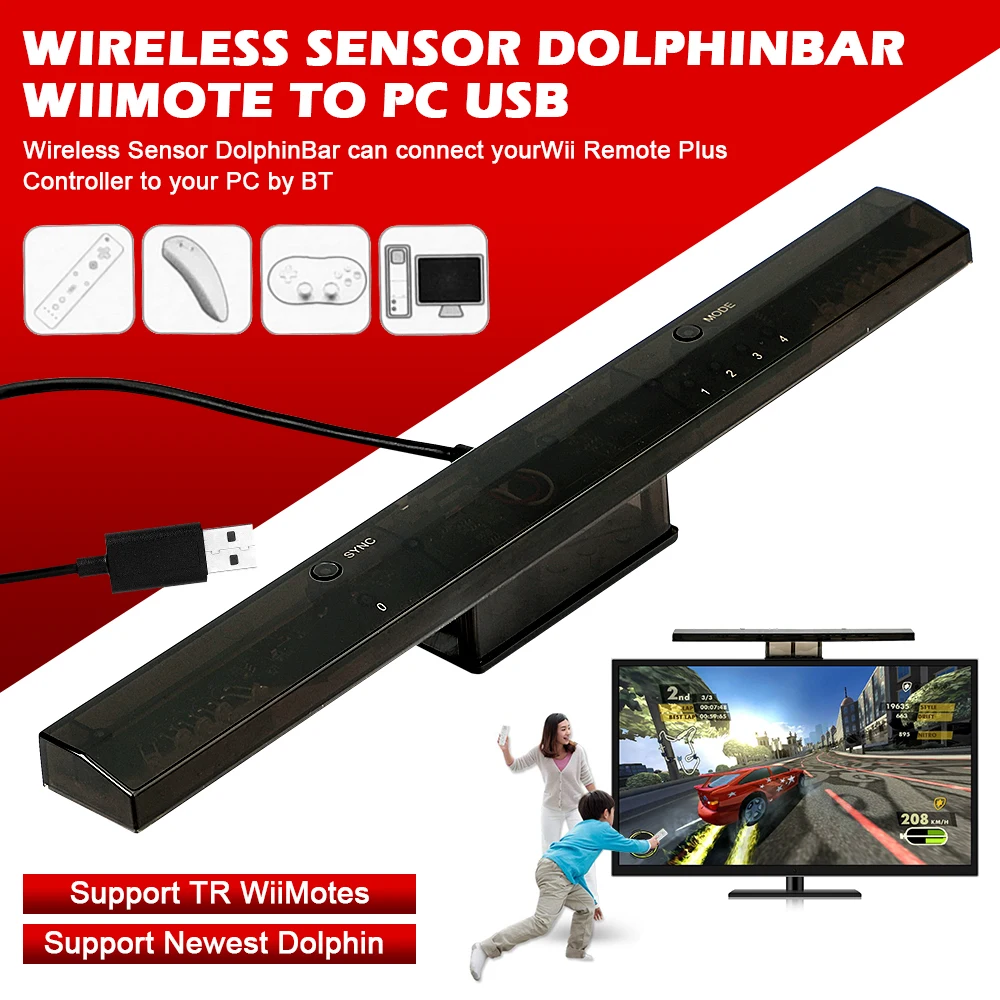Joystick Pc Gaming - Wireless Sensor Dolphin Bar MayFlash for