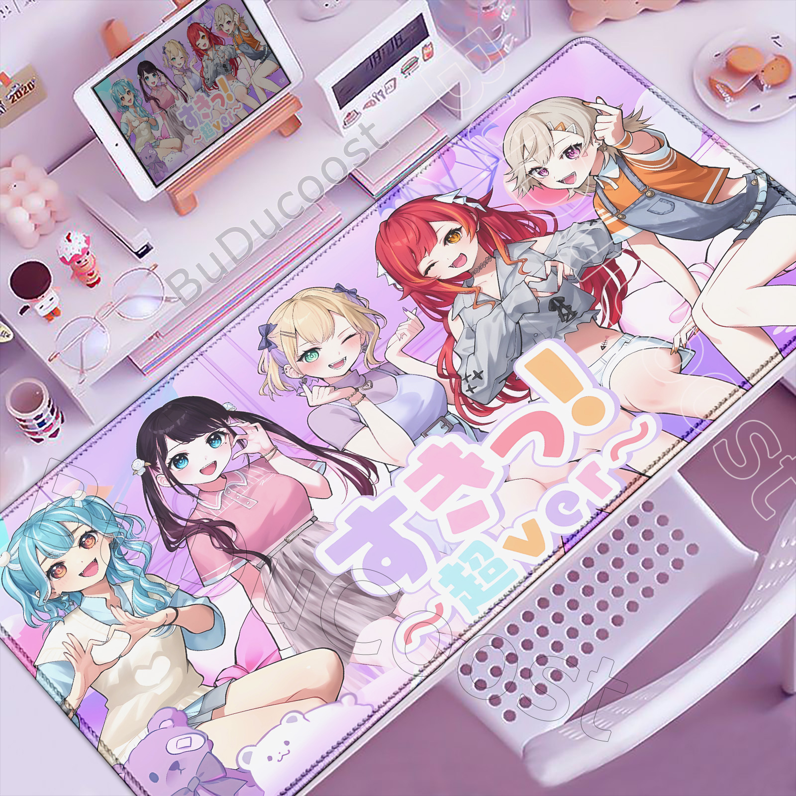 Pc Gaming Youtuber - New VSPO Mouse Pad VTuber Virtual