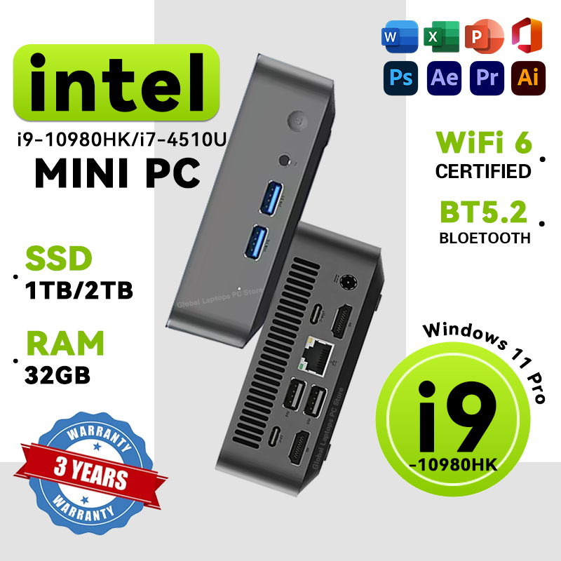 Pc Gaming I9 - Portable Mini PC Intel Core i9