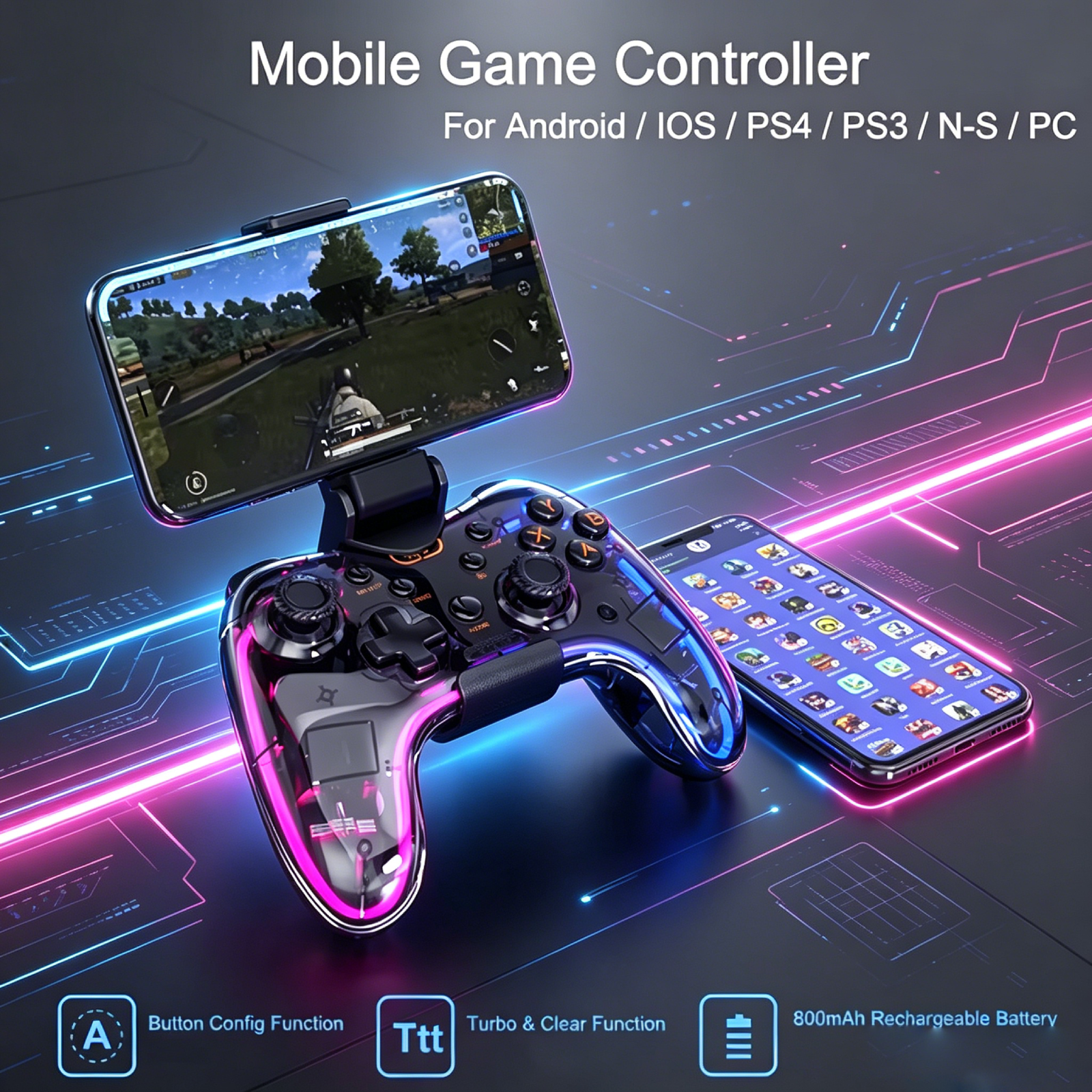For Wireless Bluetooth Game Co – Pc Gaming Ps5 Bewertung und Preis