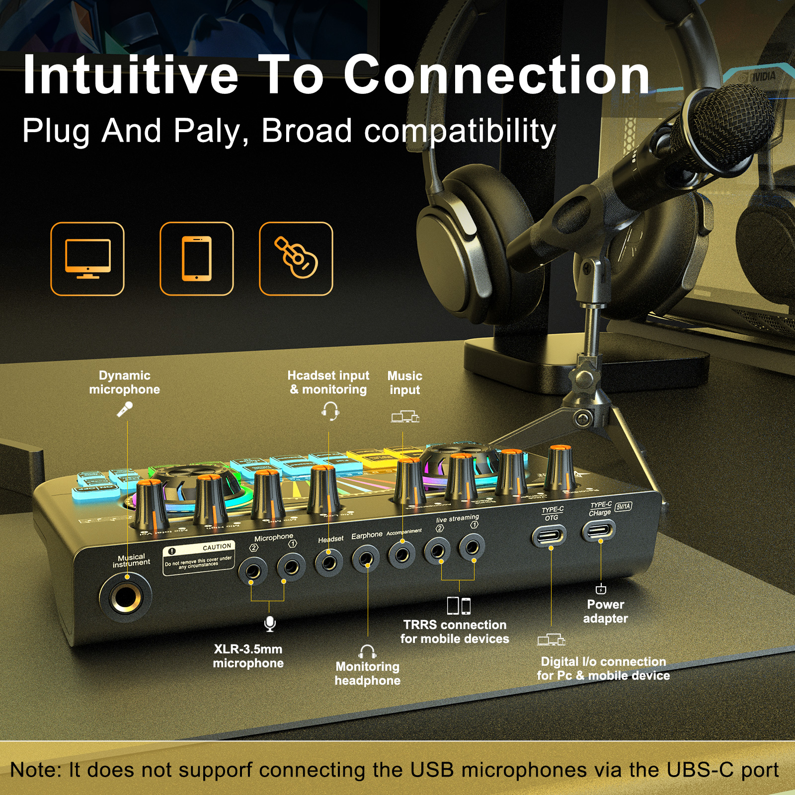 Tenlamp Sound Board to Play Mu – Pc Gaming Fullset Bewertung und Preis