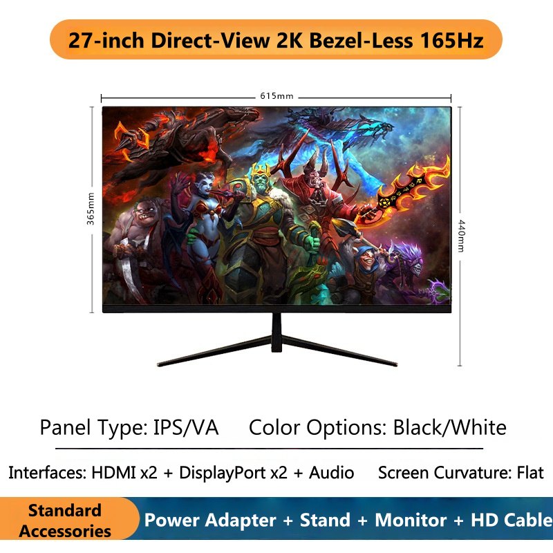 27 Inch 2K Curved Gaming Monit – Pc Gaming Ultrawide Monitor Bewertung und Preis