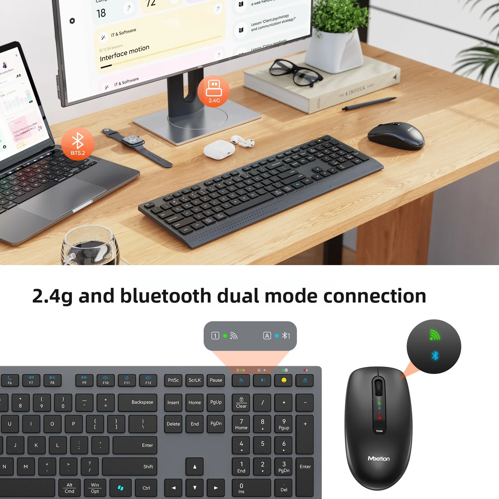 2.4G Bluetooth Dual-mode Wirel – Pc Gaming Fullset Bewertung und Preis
