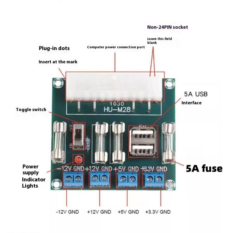 1Pc Power Adapter Supply Test  – Atx Power Supply Bewertung und Preis