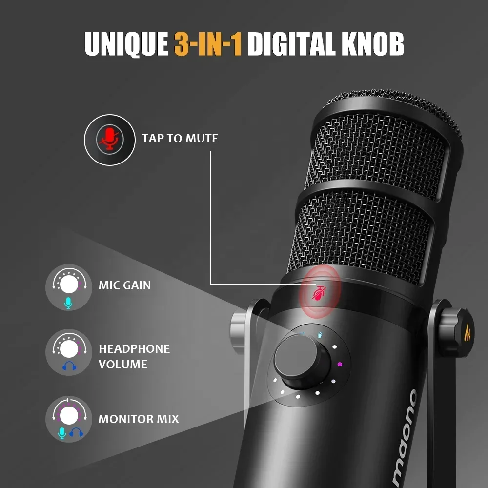 MAONO Dynamic Microphone XLR U – Gaming Controller Bewertung und Preis