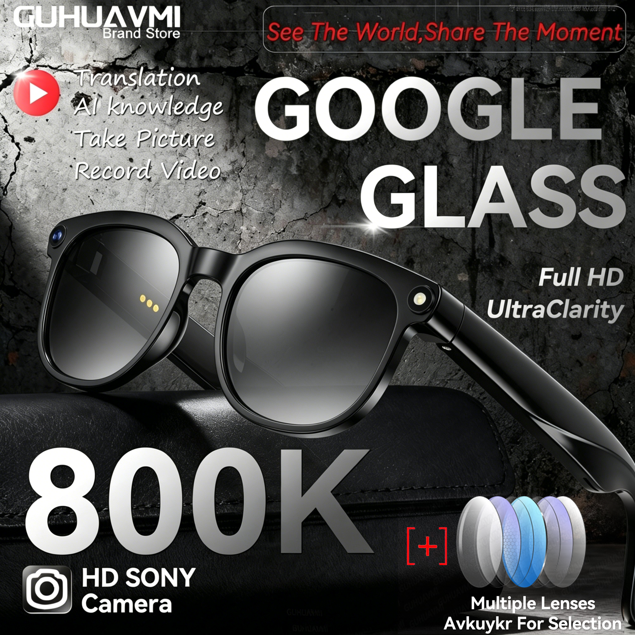 2026 New 8K HD AI Smart Glasse – Gaming Controller Bewertung und Preis