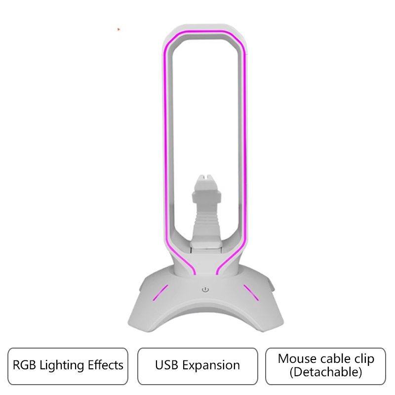 RGB Gaming Headphone Stand wit – Mouse Bungee Holder Bewertung und Preis