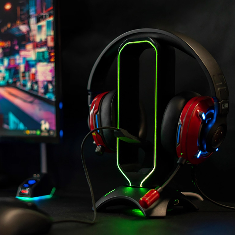 RGB Headset Stand with Mouse B – Mouse Bungee Holder Bewertung und Preis