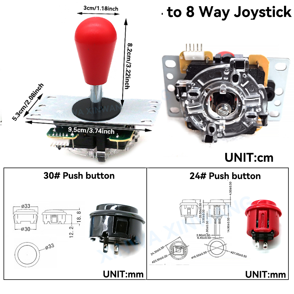 Arcade Joystick Copy SANWA Gam – Joystick Pc Gaming Bewertung und Preis