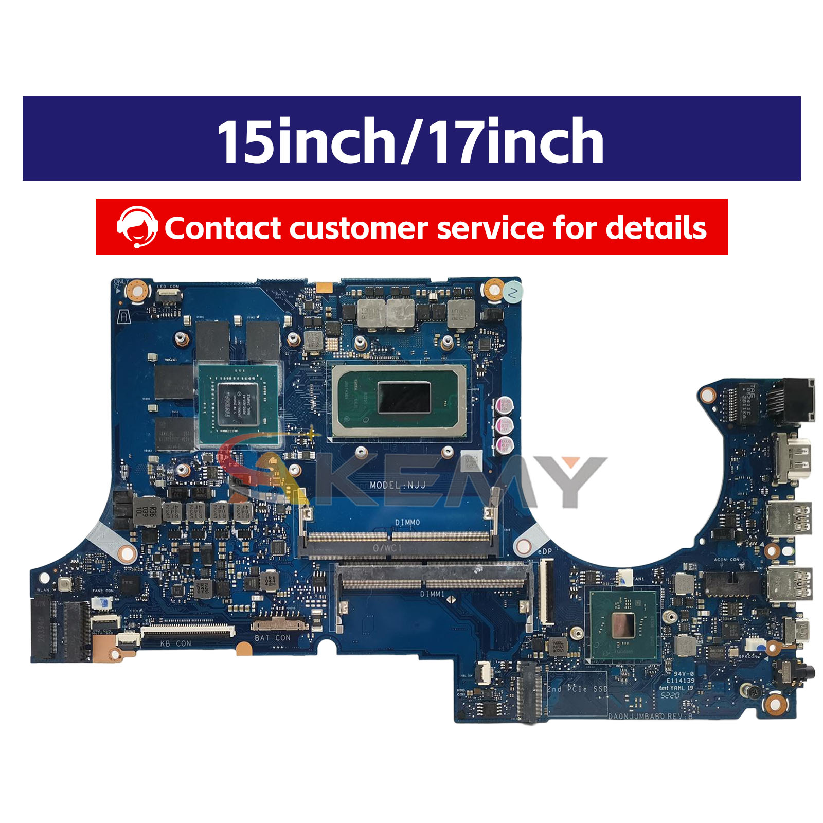 DA0NJJMBAG0 Laptop Motherboard – Pc Gaming I9 Bewertung und Preis
