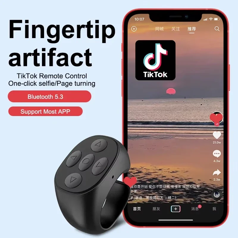 Smart Fingertip Ring Remote Co – Mouse Bungee Holder Bewertung und Preis