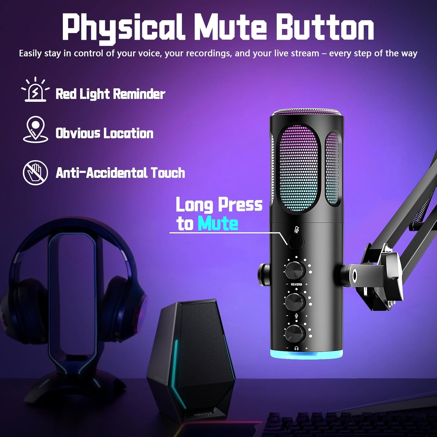 USB Gaming Microphone For PC P – Pc Gaming Youtuber Bewertung und Preis