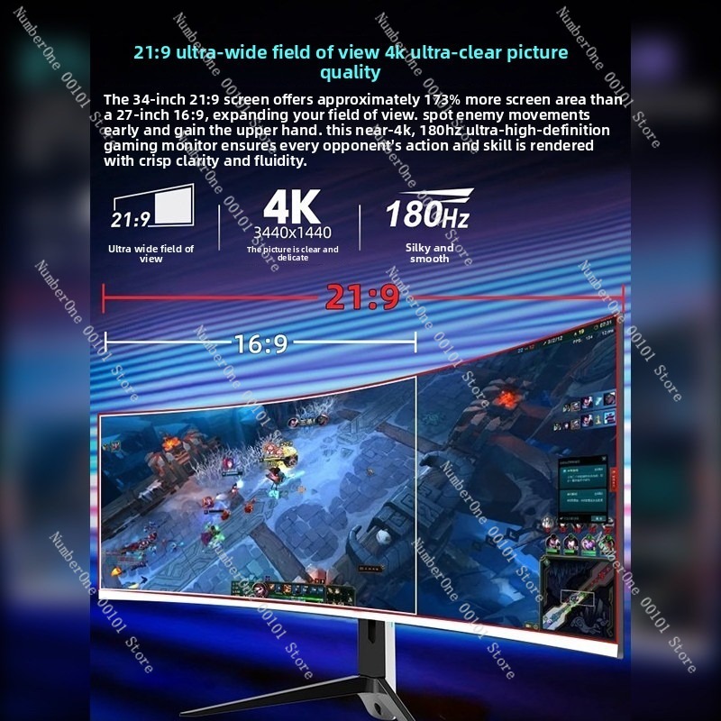 Computer Monitor 34 Inch 4K Ul – Pc Gaming Ultrawide Monitor Bewertung und Preis