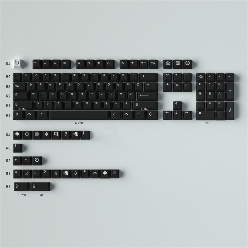 GMK KATAKANA Black/Blue 129 Ke – Stream Deck Bewertung und Preis